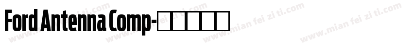 Ford Antenna Comp字体转换